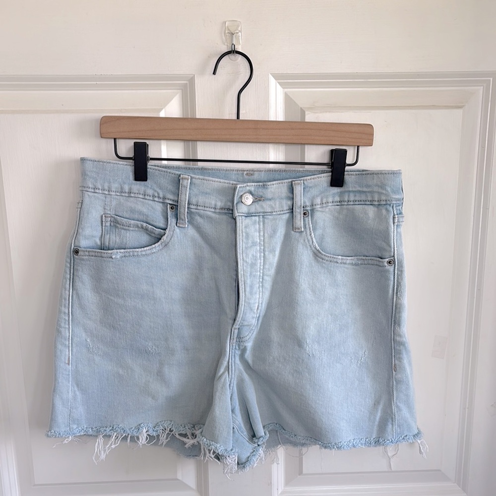 Old Navy Sky High A Line Denim Jean Shorts
